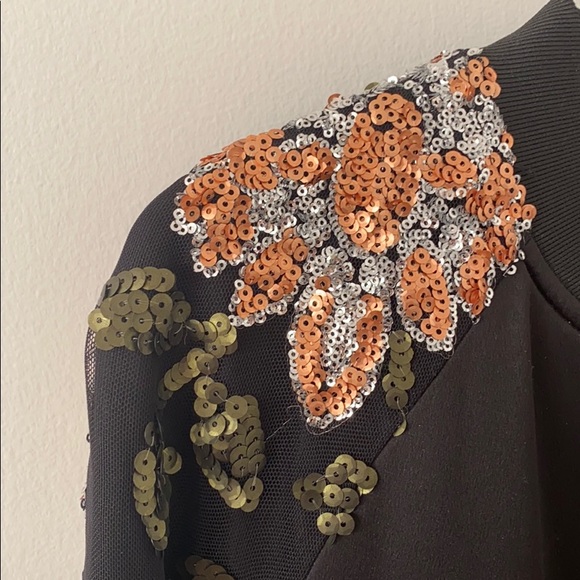 Endless rose sequin bomber jacket small - Picture 5 of 6